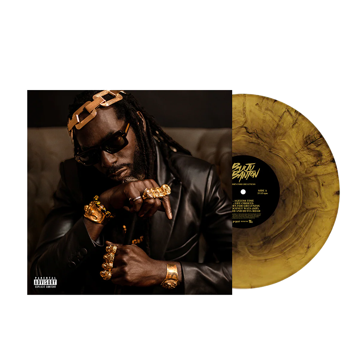 Buju Banton: Born For Greatness - 2LP Vinyl (Gold)