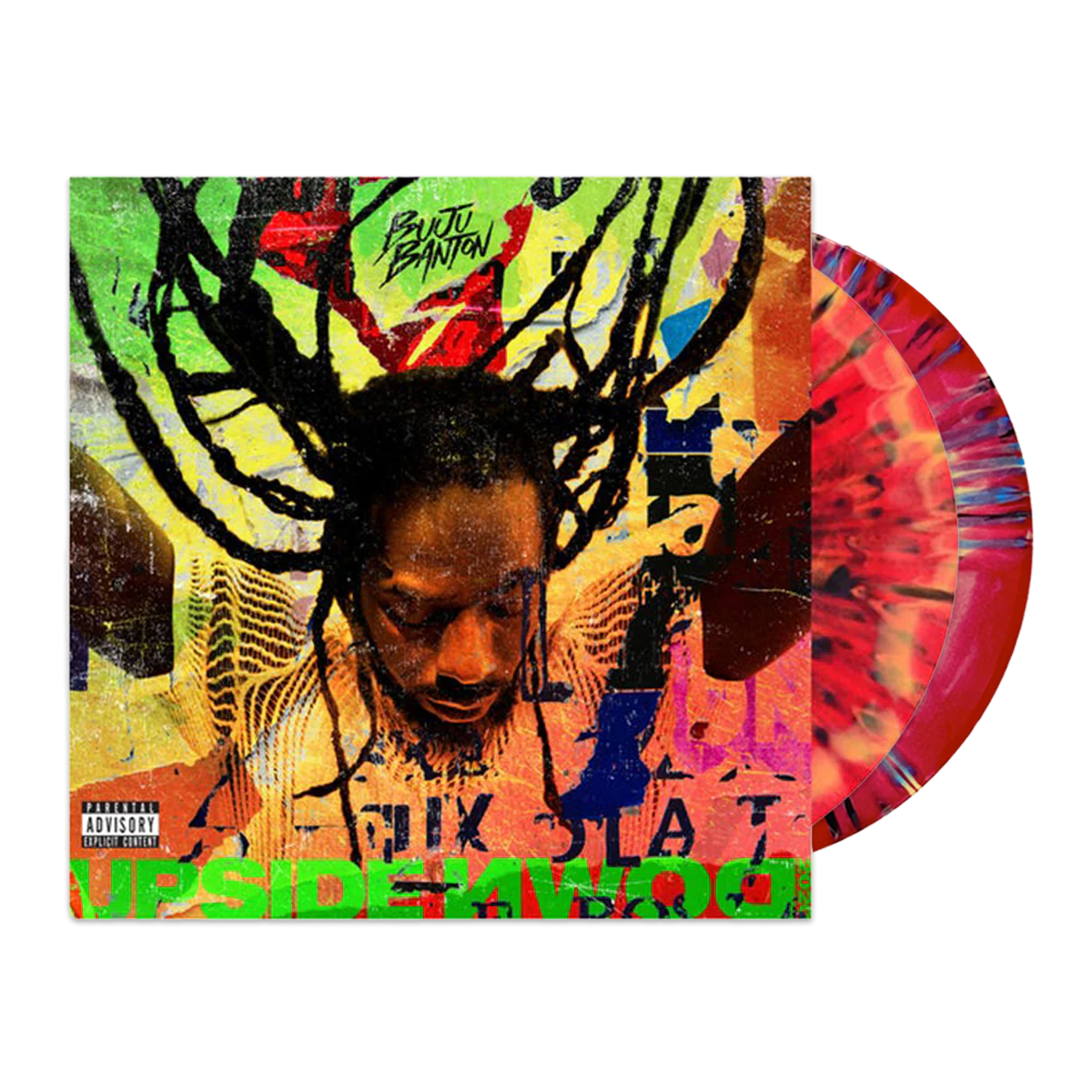Buju Banton: Upside Down 2020 - 2LP Vinyl (Red Splatter)