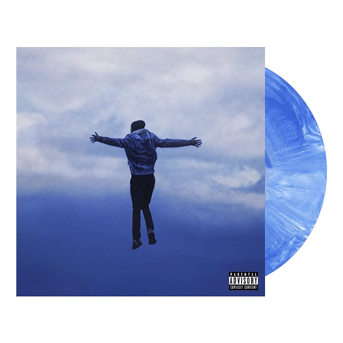 Harry Hudson: Hey, I'm Here For You - 2LP Vinyl (Blue/White Marble)