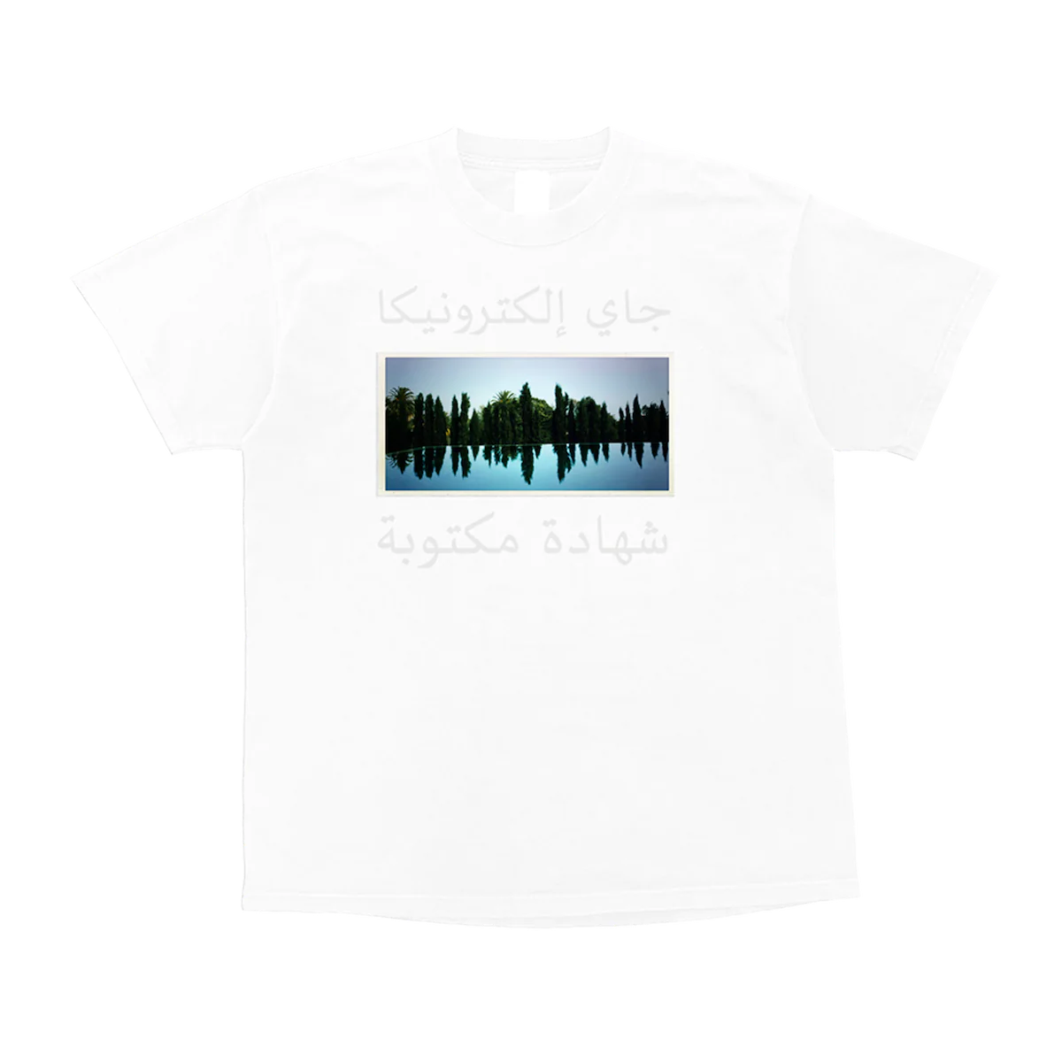 J A Y E L E C T R O N I C A: A Written Testimony - Tee (White)