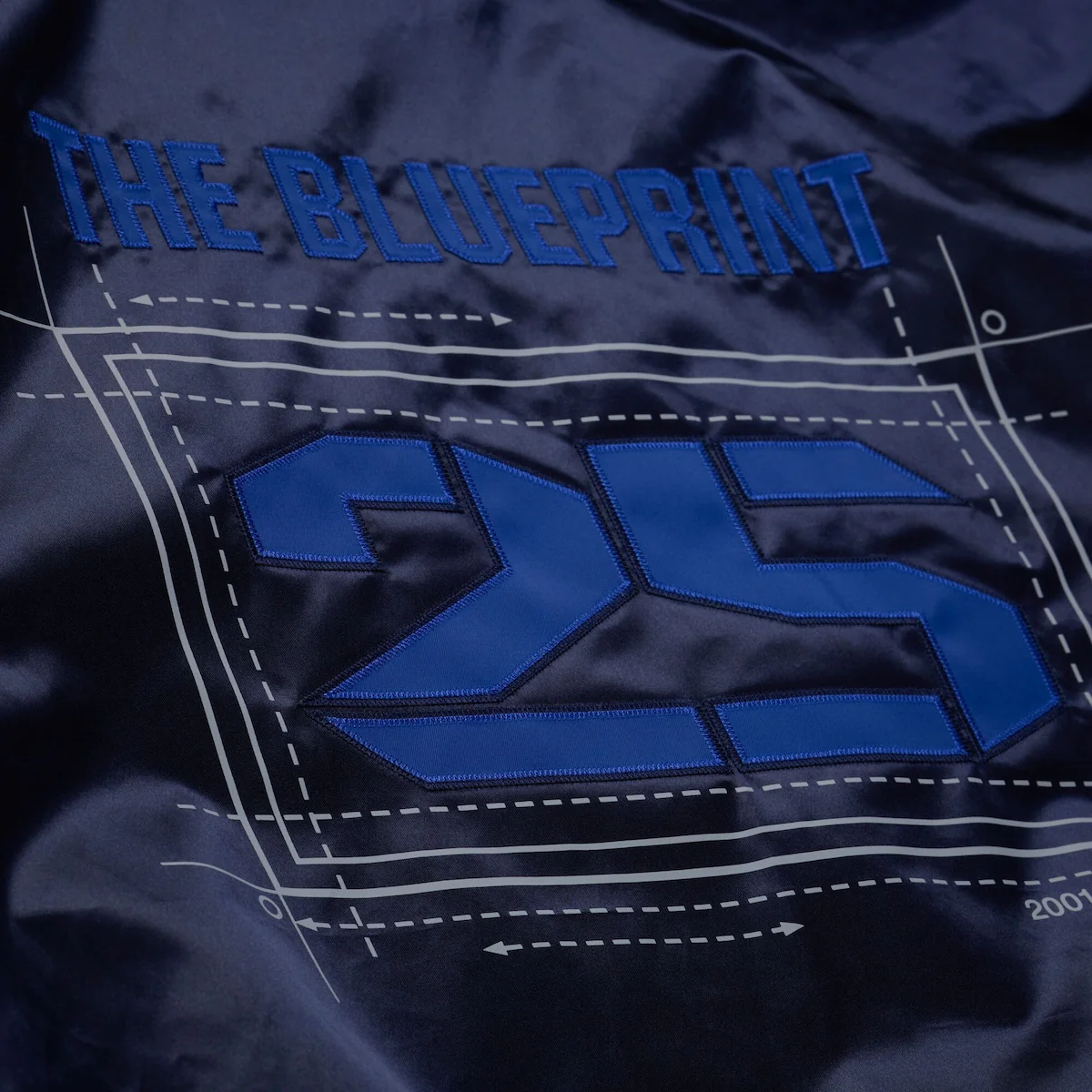 JAŸ-Z: Blueprint x Yankees - Satin Jacket - Image 5