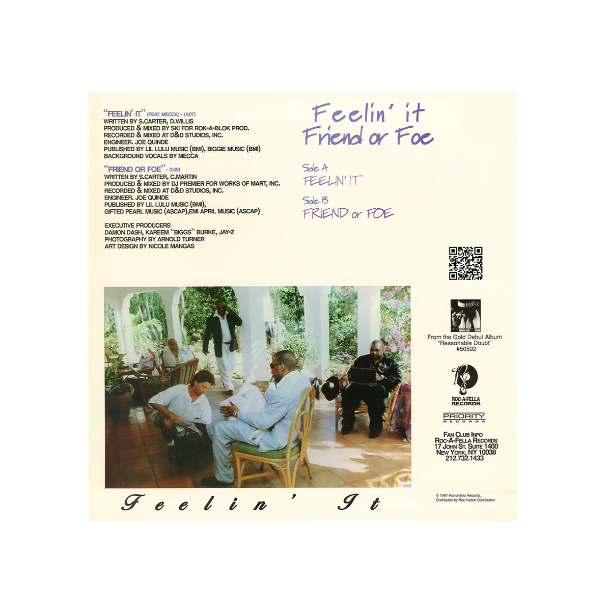 JAŸ-Z: Feelin' it - Vinyl - Image 2