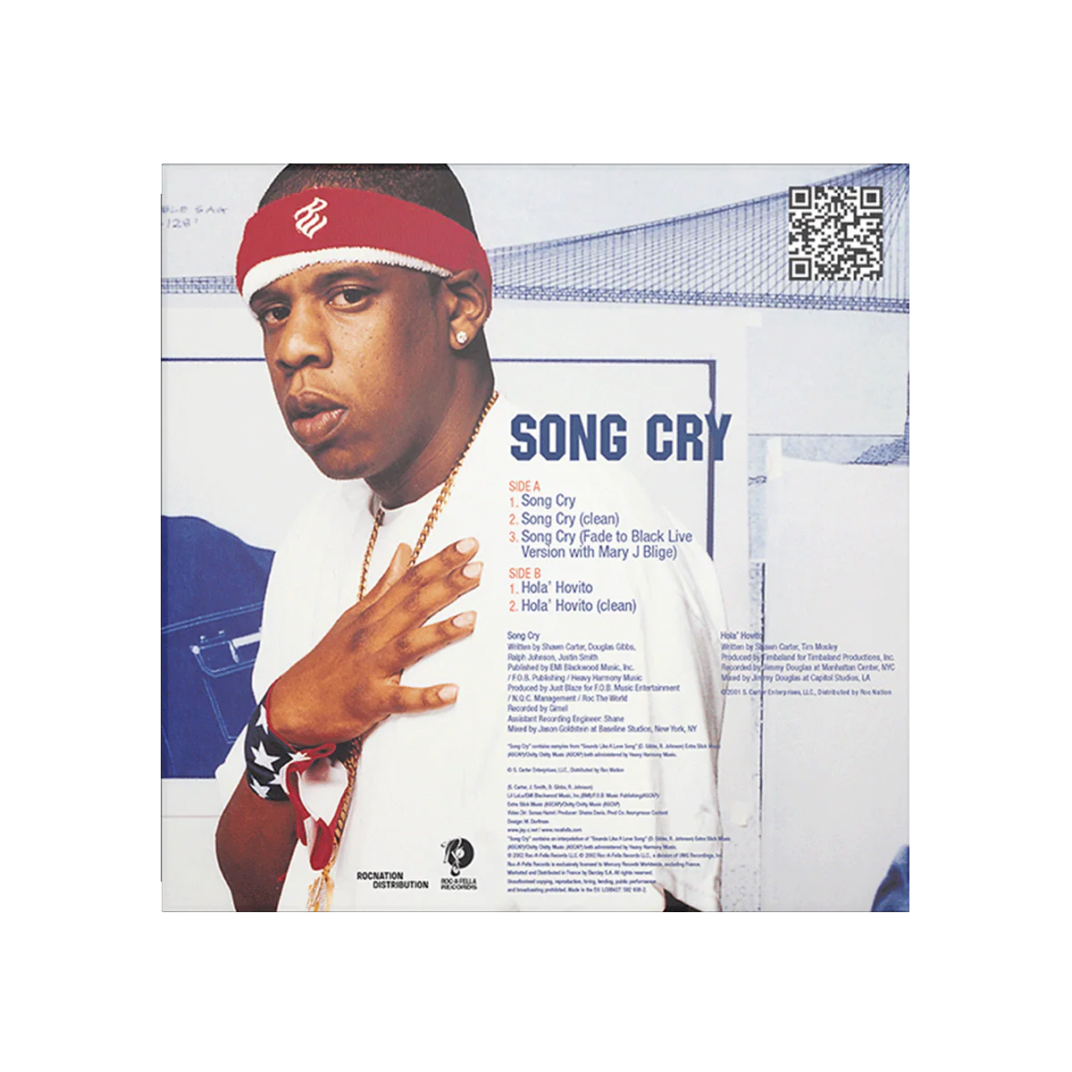 JAŸ-Z: Song Cry / Hola Hovito - Vinyl - Image 2