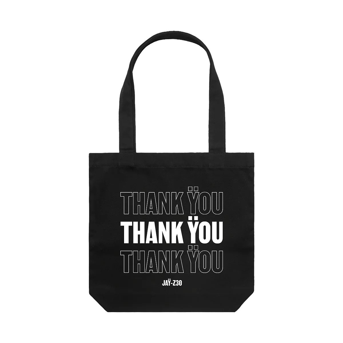 JAŸ-Z: Thank Ÿou - Tote (Black)