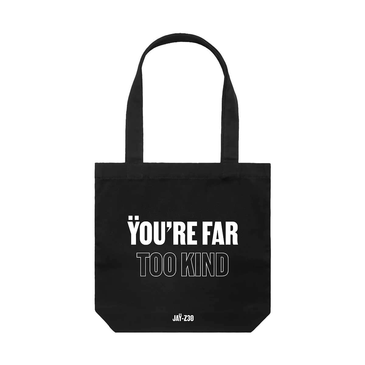 JAŸ-Z: Thank Ÿou - Tote (Black) - Image 2