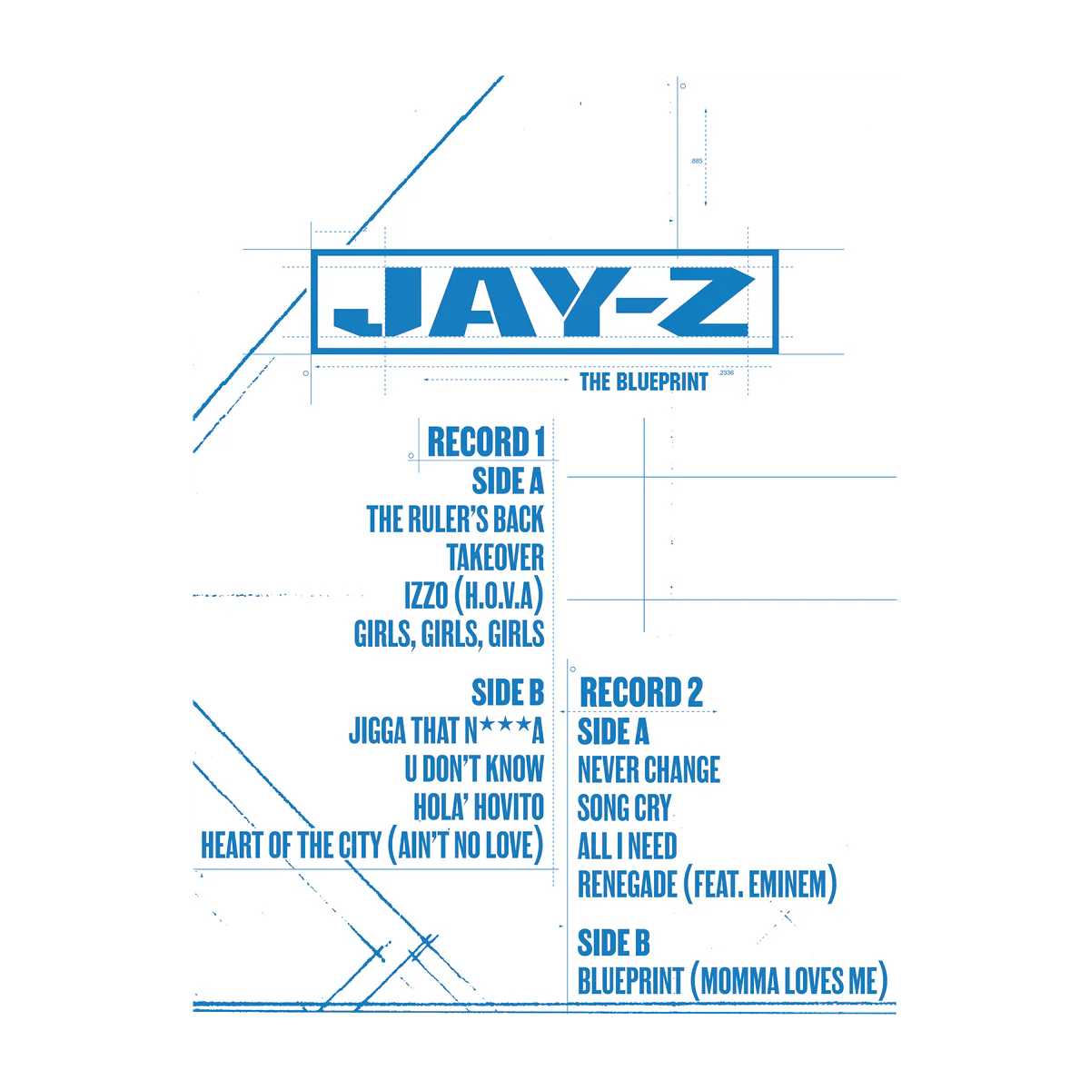 JAŸ-Z: The Blueprint - Poster