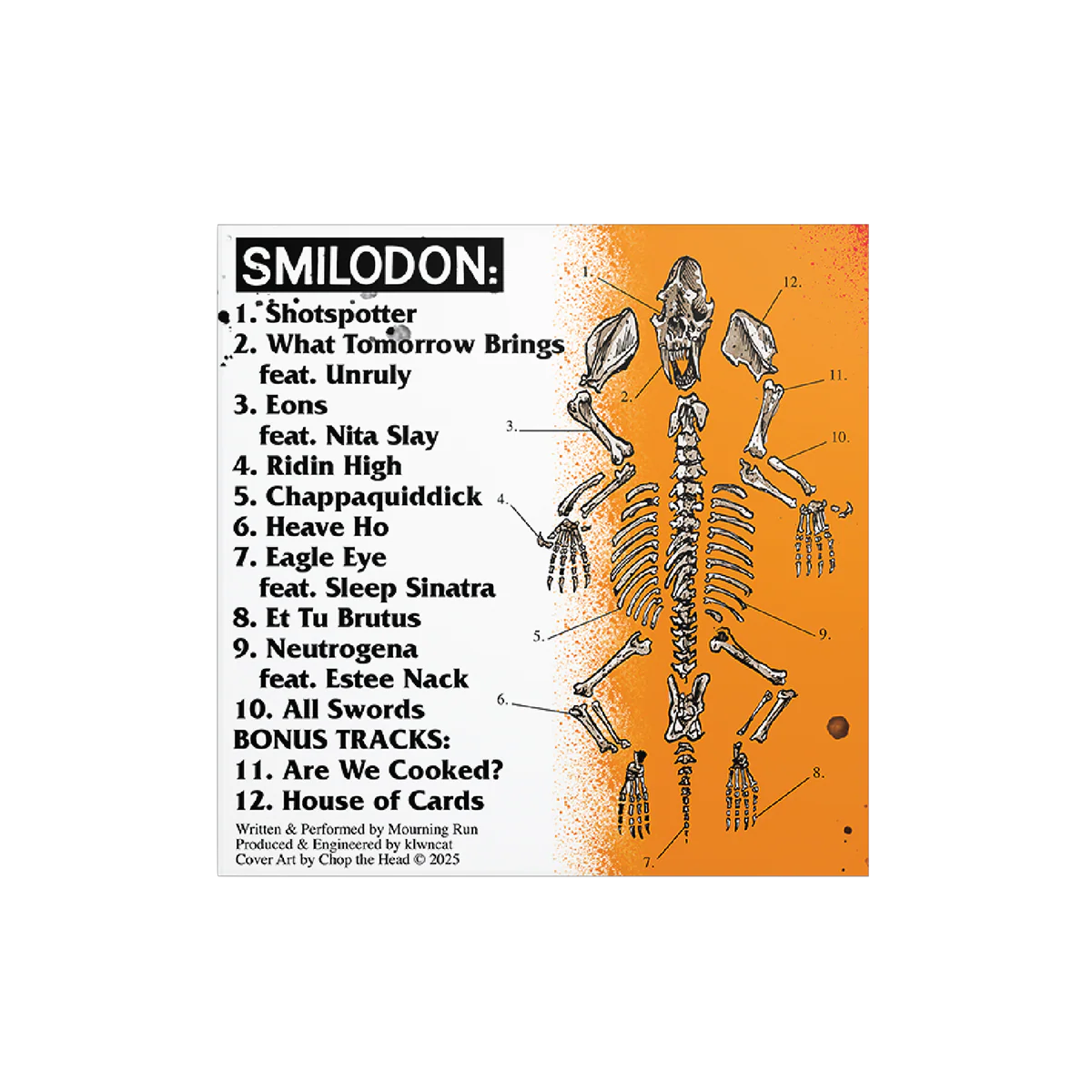 klwn cat: SMILODON - Vinyl (Jackson) - Image 2