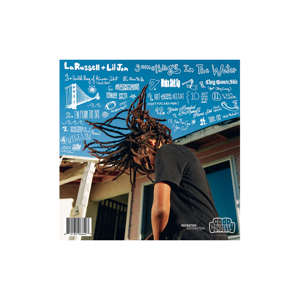 LaRussell: Something's in the Water - Vinyl (Swimming Pool) - Image 3