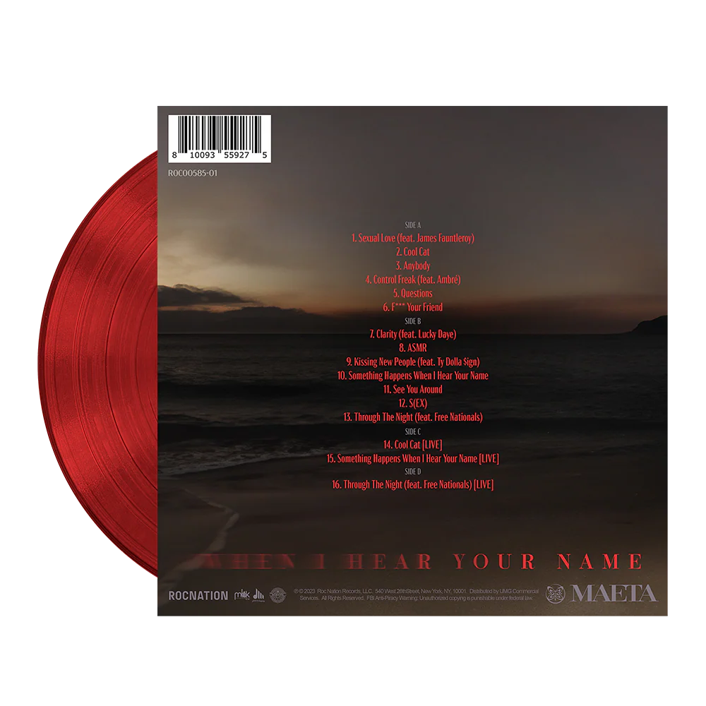 Maeta: When I Hear Your Name - 2LP Vinyl (Red) - Image 2